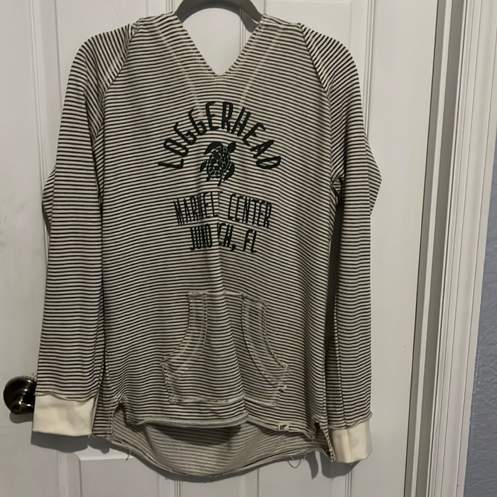 Blue 84 Stripes Sweater